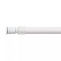 Bacchette autobloccanti allungabili rotonde (L60 - 80 cm / D10 mm) Pia Bianco satinato