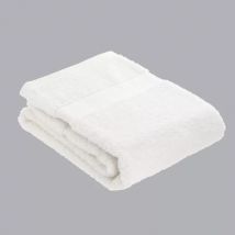 Serviette de bain coton (50 x 90 cm) Timeless Blanche