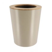 Poubelle salle de bain 5L Purebamboo Taupe
