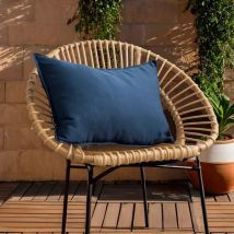 Coussin extérieur rectangulaire (40 x 60 cm) Sunset Bleu nuit