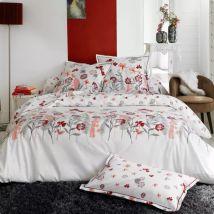Dekbedovertrek percal katoen (280 x 240 cm) Petite Folie Rood