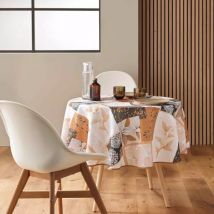 Runde Fleckenabweisende Tischdecke (180 cm) Faya Mehrfarbig