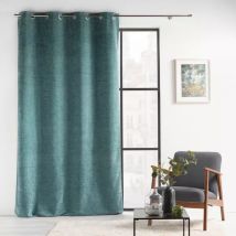 Rideau œillets velours (140 x 260 cm) Verra Vert sauge