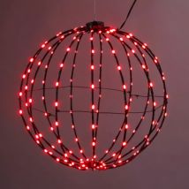 Ballon lumineux Digital 168 LED (D40 cm) Pliable Multicolore