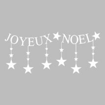 Sticker Weihnachten fürs Fenster Joyeux Noël