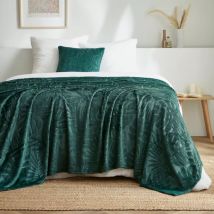 Zachte Plaid flanel (180 x 230 cm) Flore Groen