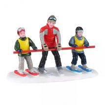 Personnages Lemax Débutants sur les pentes