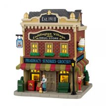 Village de Noël Lemax lumineux Pharmacie de Caddington