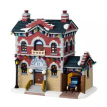 Lemax Weihnachtsdorf beleuchtetes Polizeirevier
