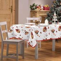 Rechthoekig Kerstkleed anti-vlek (150 x 240 cm) Beertjes