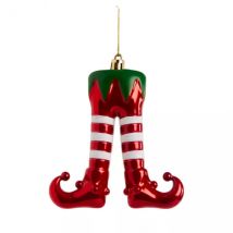 Kerstophanging (H12 cm) Kwajongens elfbenen