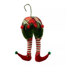 Weihnachtsaufhängung aus Stoff (H30 cm) Schelmische Elfenbeine