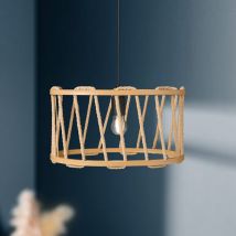 Suspension lumineuse en corde (D38 cm) Malo Naturel