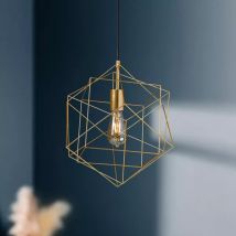 Hanglamp van metaal (D40 cm) Celeste Goud