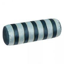 Nackenrolle Samt (40 cm) Nelya Blau