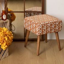 Tabouret bois (H42 cm) Chiara Ambre