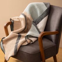 Plaid doux nid d'abeille (130 x 180 cm) Owen Multicolore
