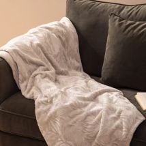 Kuscheldecke Flanell (180 x 230 cm) Ryo Beige