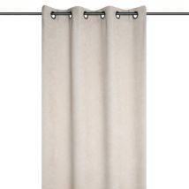 Rideau velours (140 x 260 cm) Dandy Beige
