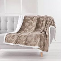 Kuscheldecke (125 x 150 cm) Palmys Braun