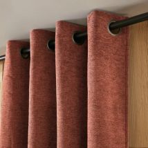 Rideau occultant isolant Total Blackout (140 x 180 cm) Magnus Terracotta