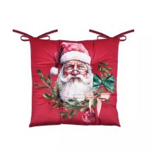 Quadratisches Weihnachtsstuhlkissen Harold Rot (38 x 38 cm)
