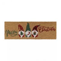 Paillasson de Noël coco (25 x 75 cm) Lutins de Noël Multicolore