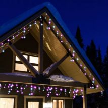 Lichtgevende Digitale Stalactiet L6 m 172 LED Multikleur