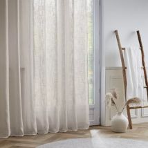 Voilage œillets effet lin (280 x 240 cm) Robin Beige