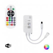 LED-Controller WiFi für LED-Streifen RGB Digital SPI 12-24V mit IR-Fernbedienung - RGB