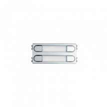 Modul 4 Druckknöpfe FERMAX 202 V DUOX/BUS2/VDS SKYLINE 7372 - Aluminium