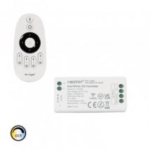 Controller Dimmer CCT 12/24V DC + Fernbedienung RF 4 Zonen MiBoxer CCT
