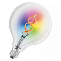 LED-Glühbirne Filament E27 4.5W 300 lm G125 WiFi RGBW LEDVANCE Smart+ RGBW