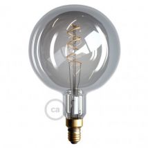 LED-Glühbirne Filament E27 5W 150lm G200 Dimmbar XXL Smoky Creative-Cables Warmes Weiß 2000K