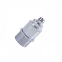 Douilles Métalliques Design E27 Chromé