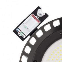 Kit Support + Détecteur de Mouvement + Capteur Crépusculaire pour Cloche LED UFO SAMSUNG Noir