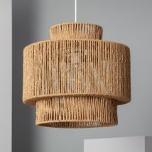 Suspension Papier Tressé Kena Naturel