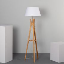 Lampadaire Qaanso Blanc