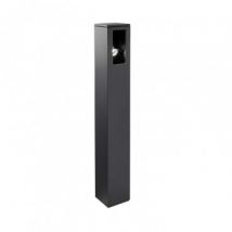 Balise Extérieure en Saillie sur Pied 100cm Way Large LEDS-C4 55-9682-Z5-37 Gris Urbain