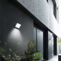 Applique Curie Glass Medium IP65 LEDS-C4 05-9884-Z5-G5 Gris Urbain