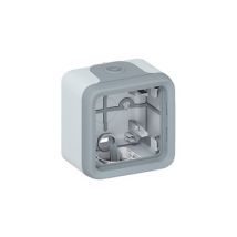 Boîtier en Saillie 1 Élement Plexo LEGRAND 069651 Gris