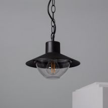 Suspension Extérieure Métal Neiva Noir
