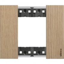 Platine de Finition 2 Modules Bois BTicino Living Now KA4802L_ Plusieurs options