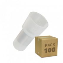 Capuchon de Sertissage Extrémité Fermée pour Connexion de Câble 7 mm