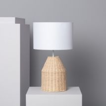 Lampe à Poser Rotin Marsa Naturel