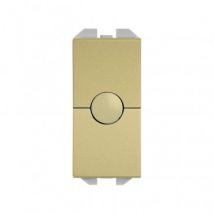 Interrupteur Volets Roulants Automatiques Étroit 3 Positions SIMON 270 20001333 Doré