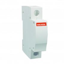 Obturateur Modulaire MAXGE Rail DIN Tableaux Électriques Blanc