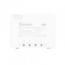 Interrupteur WiFi Compteur d'Énergie SONOFF POWR3 25A Blanc