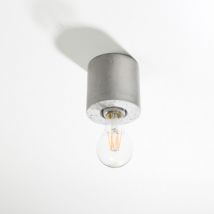 Plafonnier Béton Salgado SOLLUX Gris