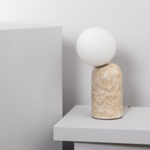 Lampe à Poser Métal Society Beige